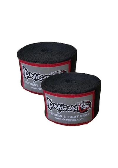 Yakuza Kick Boks Eldiveni Şeffaf Dişlik Ve 3 5 Metre Elastik Bandaj 3'lü Set Siyah 12 Oz Açık Pembe