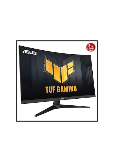 Asus Tuf Gamıng Vg32vqm5b 31,5" 0,5ms, 250hz, Fullhd Curved, Dp, 2xhdmı, Va Panel, 1500r, Display Wi