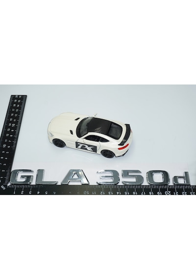 Dk Tuning Gla 350d Bagaj Krom Abs 3m 3d Yazı Logo Benz İle Uyumlu