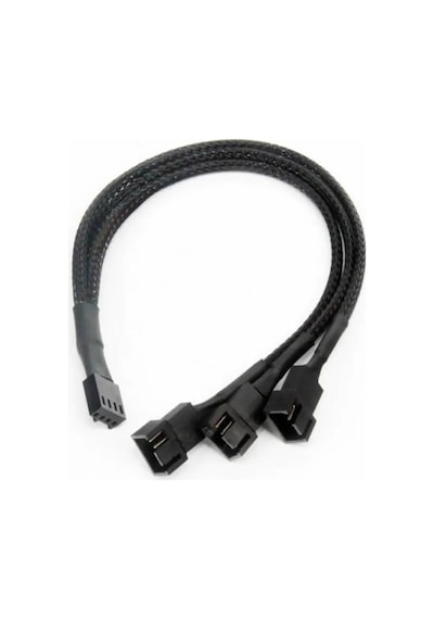1 To 3 Çoğaltıcı 25cm Fan Uzatma Kablosu Y Tip 4 Pin 3 Pin Bilgisayar Kasa Anakart Ekran Kartı Soğut