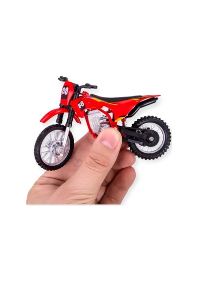 1:18 Ölçekli Model Motosiklet - Ds928 - Kırmızı