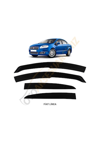 Fiat Linea Mugen Cam Rüzgarlığı 4 Lü Takım