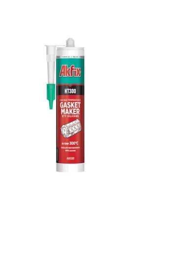 Akfix Ht300 Kırmızı Yüksek Isı Silikonu 280ml Sa075