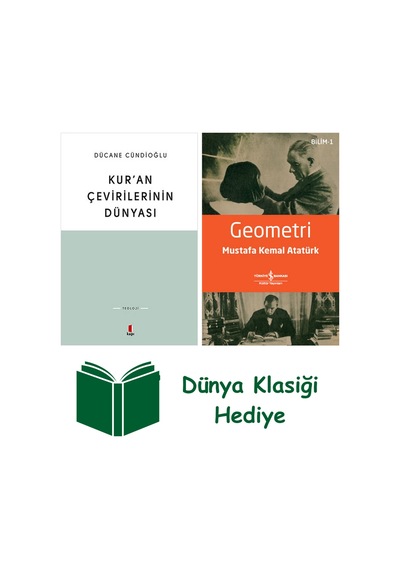 Kur'an Çevirilerinin Dünyası + Geometri + Dünya Klasiği Hediye