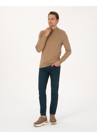 Pierre Cardin Erkek Camel Melanj Kazak /triko 50315457-vr122 Camel Melanj