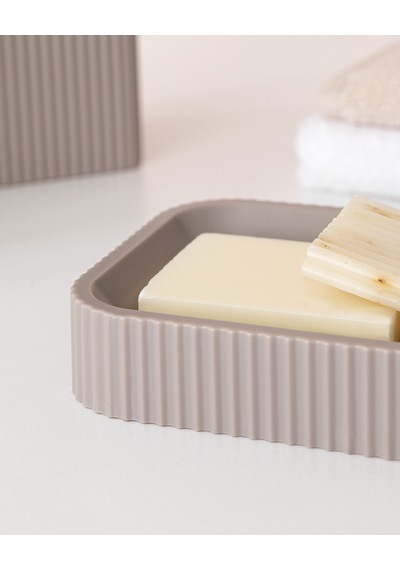Kelly 3'lü Banyo Seti - Açık Kahve 8682116977340 Toprak