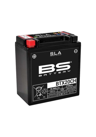 Bs Battery Btx20ch-bs Motosiklet Aküsü 300616