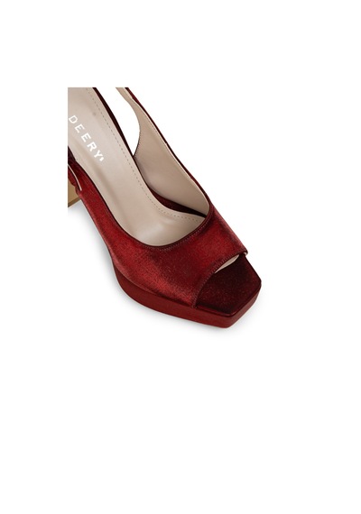 Deery Kadın Bordo Abiye Ayakkabı - Sm229zbrdm01 Bordo Deery Kadın Bordo Abiye Ayakkabı - Sm229zbrdm01 Bordo