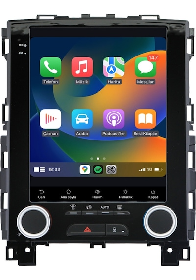 Renault Megane 4 Android Multimedya Sistemi 2016-2024 Crv-4453xaa