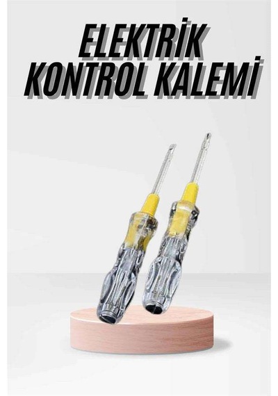 Kontrol Kalemi Çift Başlıklı Şeffaf Elektrik Testi Değişken Uçlu Diğer