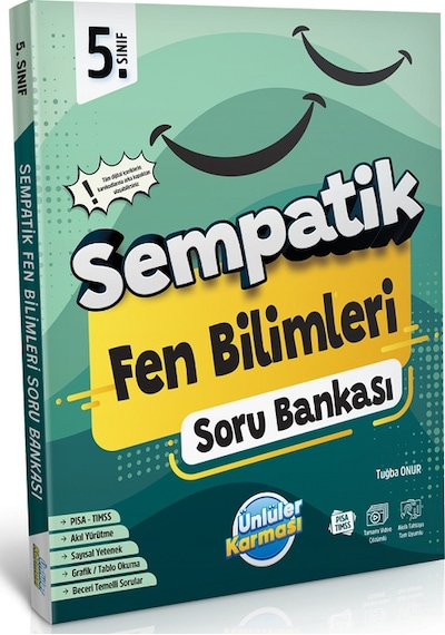 Ünlüler 5. Sınıf Fen Bilimleri Sempatik Soru Bankası Ünlüler Yayınları