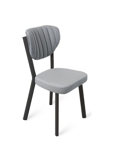 Olivya Metal Sandalye Gri