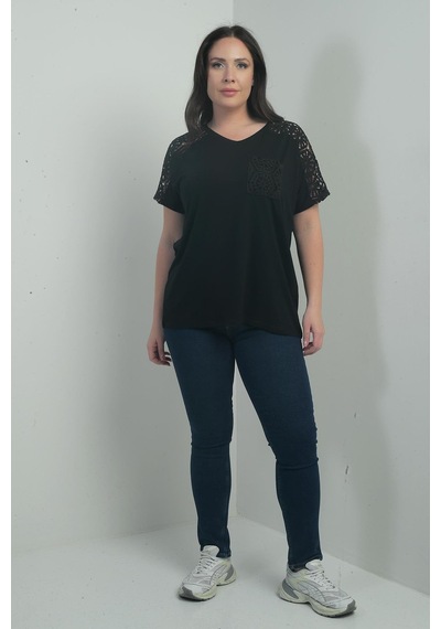 By Saygı Kadın Yüksek Bel Boru Paça Likralı Büyük Beden Kot Pantolon-40349 Koyu Lacivert By Saygı Kadın Yüksek Bel Boru Paça Likralı Büyük Beden Kot Pantolon-40349 Koyu Lacivert