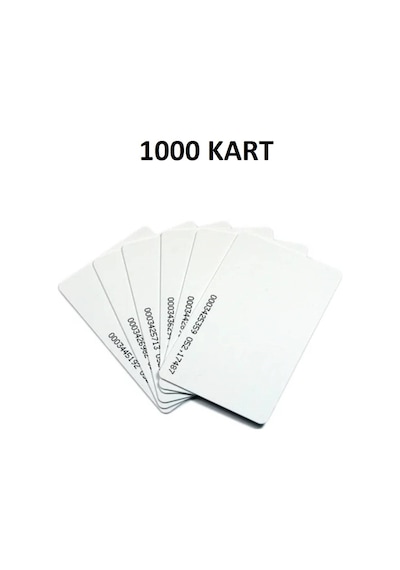 Electrimax 1000 Adet 125 Khz Proximity Kart Göster Geç Akıllı Man