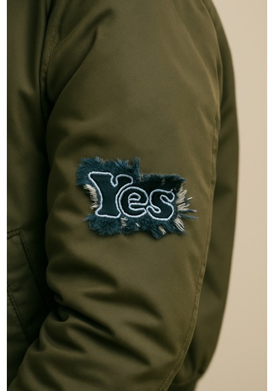Taşteks Ütülenebilen Veya Sticker Olarak Kullanılabilen ''yes'' Yazılı Kot Patch