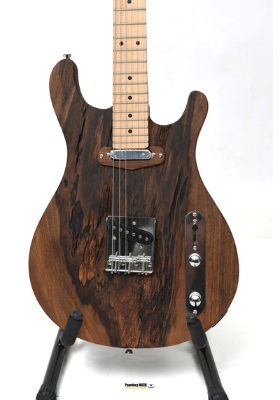 Elektro Gitar Telecaster Özel Ceviz Custom Yıllanmış Ağaç Kişiye Özel Honeyburst