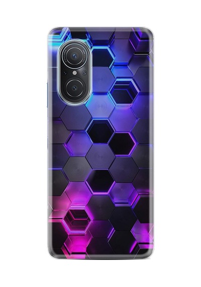 Huawei Nova 9 Se Kılıf Resimli Desenli Silikon Platinium Series Petekler 1889