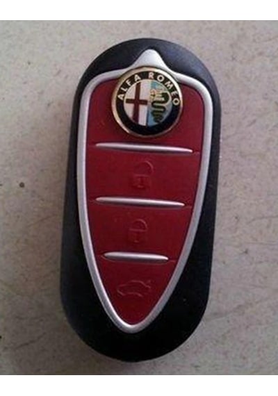Alfa Romeo Oto Anahtar 3M Metal Alaşım Logo 2Li Set (263078912)