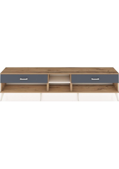 Arges Tv Ünitesi Tek Raflı 2 Çekmeceli 220x30x51 Çam-aytaşı/antrasit Aytası/antrasıt - Atlas Çam Arges Tv Ünitesi Tek Raflı 2 Çekmeceli 220x30x51 Çam-aytaşı/antrasit Aytası/antrasıt - Atlas Çam