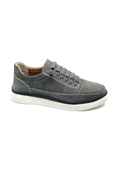 Dropland 8932 Deri Erkek Casual Ayakkabı Gri