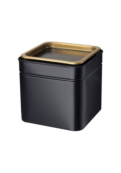 Ikea Blomnıng Kapaklı Çay Kahve Kuru Gıda Kutusu 10X10X10 Cm
