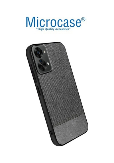 Microcase Oneplus Nord 2T Fabrik Serisi Kumas Ve Deri Desen Kilif 559233798