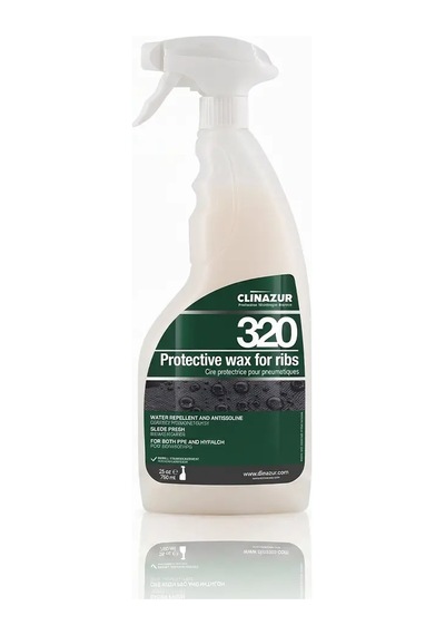 Clin Azur 320 - 750ml Rıb Botlar İçin Koruyucu Wax - Şişme Botunuzda ''fabrika Çıkışı'' Işıltısı