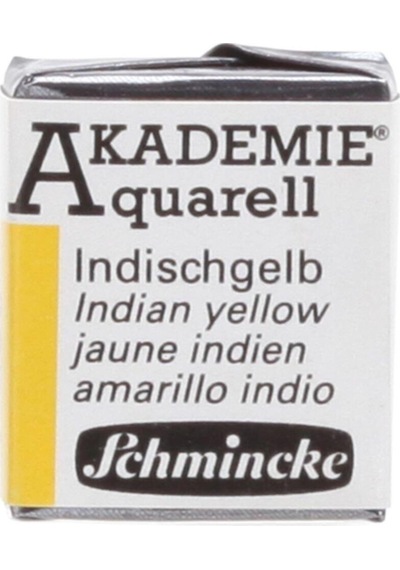 Schmincke Akademie Aquarell Yarım Tablet Sulu Boya 225 Indian Yellow