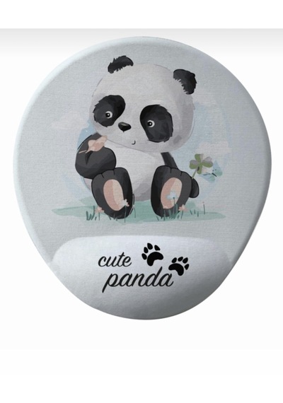 Panda Bilek Destekli Mouse Pad Mousepad