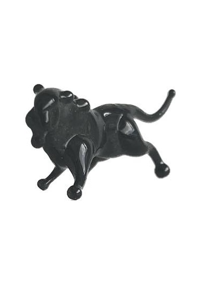El Yapımı Mini Murano Cam Kaplan Biblo A102-02