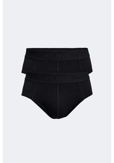 Malabadi Erkek Siyah 2 Li Macro Modal Slip Külot 052 Siyah