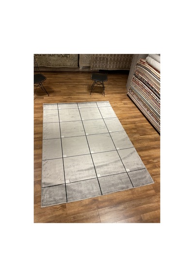 Sahara 602 Gri Halı Krem