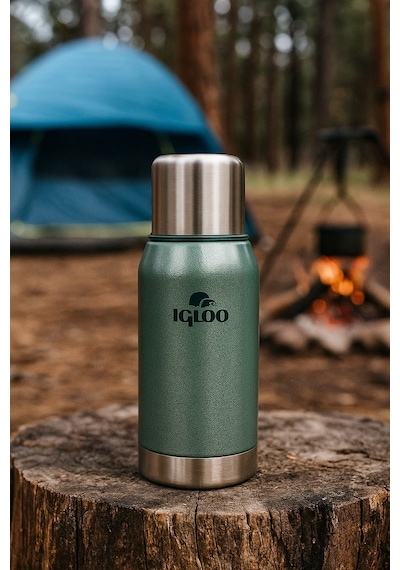 Igloo Legend Klasik Termos Yeşil 750ml 30 Saat Sıcak/30 Saat Soğuk Saklama Yeşil