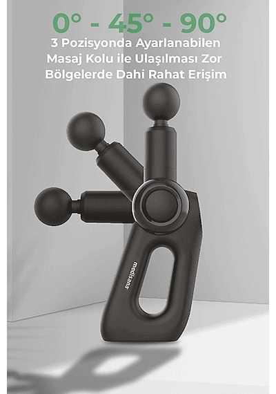 Medısana 48500 Perküsyon Masaj Aleti Siyah