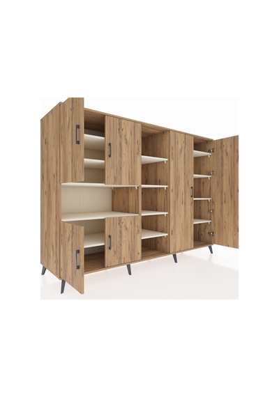 Kronos Dolap 13 Raflı 6 Kapaklı 220x59x163 Çam-çam/aytaşı Çam-çam/aytaşı Kronos Dolap 13 Raflı 6 Kapaklı 220x59x163 Çam-çam/aytaşı Çam-çam/aytaşı
