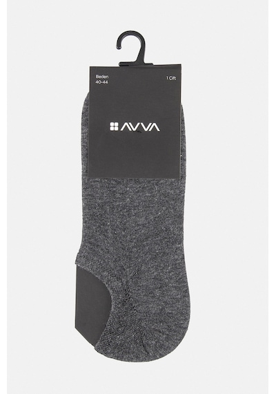 Avva Erkek Antrasit Patik Çorap B008553 Antrasit