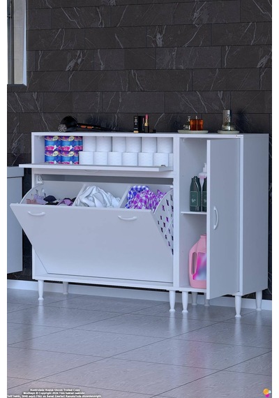 Yenice 100 + 40 Cm 140x97x32,5 Cm 3 Raflı Ve 3 Sepetli Dolap İle Çamaşırlarınız Artık Daha Düzenli. Beyaz Yenice 100 + 40 Cm 140x97x32,5 Cm 3 Raflı Ve 3 Sepetli Dolap İle Çamaşırlarınız Artık Daha Düzenli. Beyaz