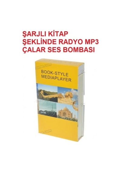 Kitap Görünümlü Radyo Mp3 Çalar