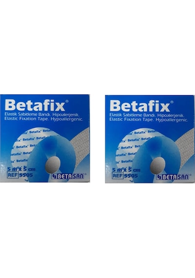 Betasan Betafix Hipoallerjenik Esnek Flaster Bandı 5 x 5 CM 2 Paket