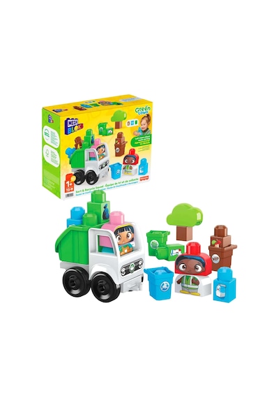 Mega Brands Bloks Doğa Dostu Arkadaşlar Seti, Yürüme Çağındaki Ço