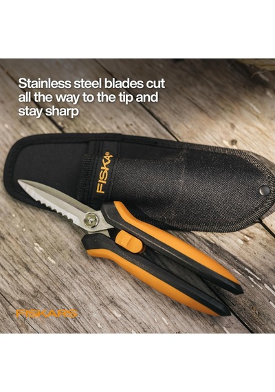 Fiskars Çok Amaçlı Bahçe Makası, Budama Makası, Ot Makası,