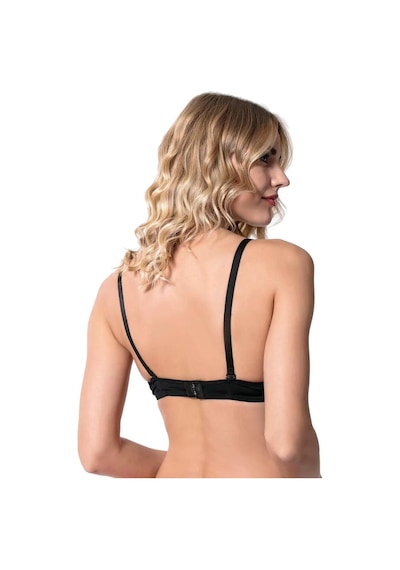 Umt Underwear Umt Kadın Desteksiz Boş B Cup Balenli Telli Sütyen 916 Siyah