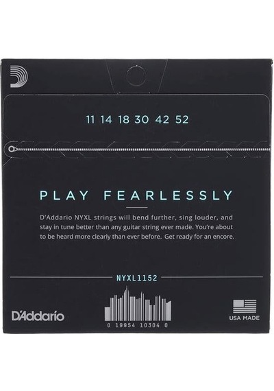 Daddario Nyxl1152 Elektro Gitar Tel Seti Nyxl Nickel Wound, .011-.052