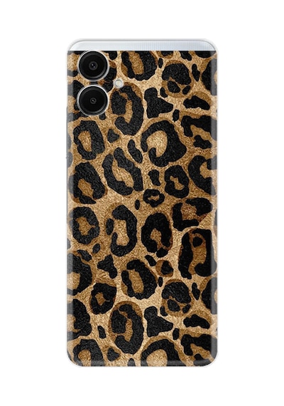 Samsung Galaxy Uyumlu - A06 Kılıf Boutique Baskılı Resimli Leopar Pcode -055