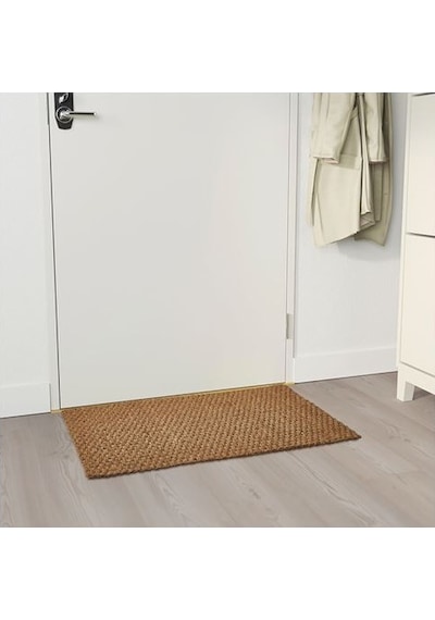 Kapıönü Paspası 50x80 Cm %100 Hindistancevizi Lifi Kahverengi Paspası Kahverengi