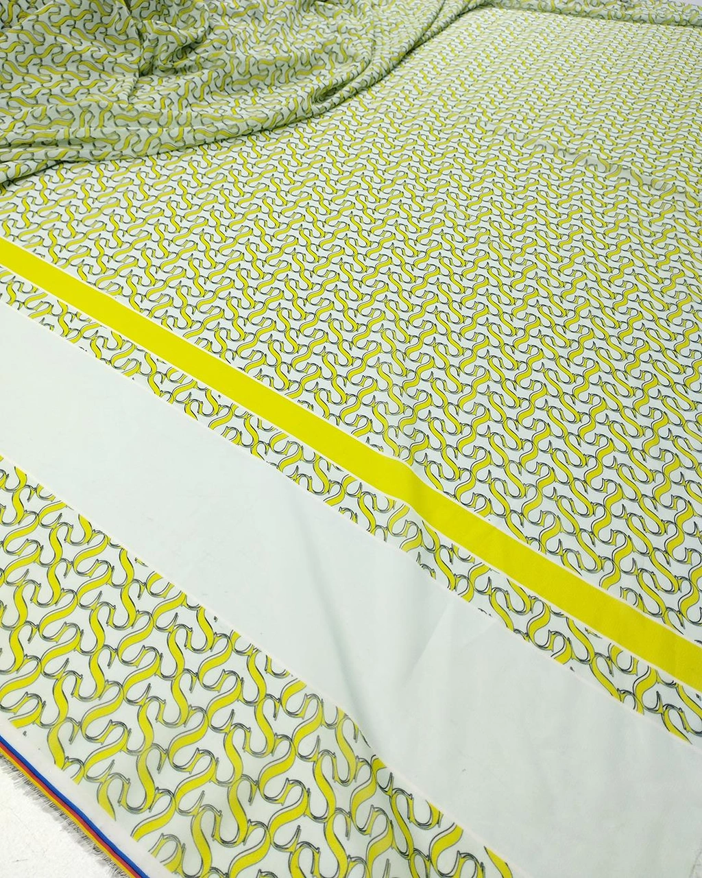 Şifon Yeşil Tonlardaen: 150 Cm-3118 Renkli