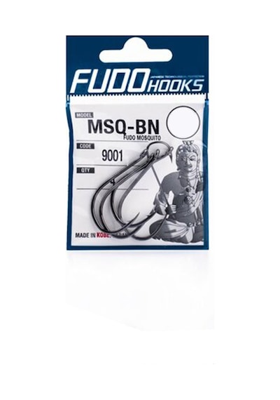 Fudo 9001 Mosquıto Black Nikel İğne 1/0