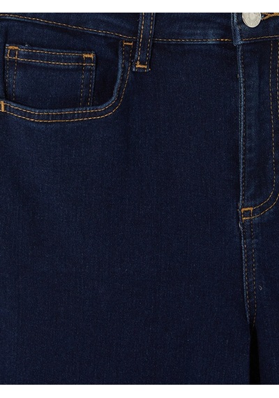 Lcwaıkıkı Classic İndigo Flare Kadın Jean Pantolon