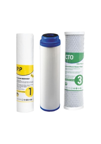 Sulook Reverse Osmosis Açık Kasa Su Arıtma Cihazı Filtresi 3 Lü Set Slknm477 Diğer