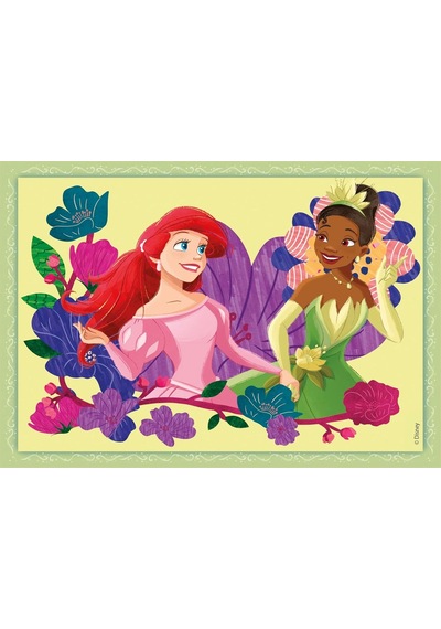 Clementoni 21517 Disney Princess 4 İn 1 Super Color Puzzle